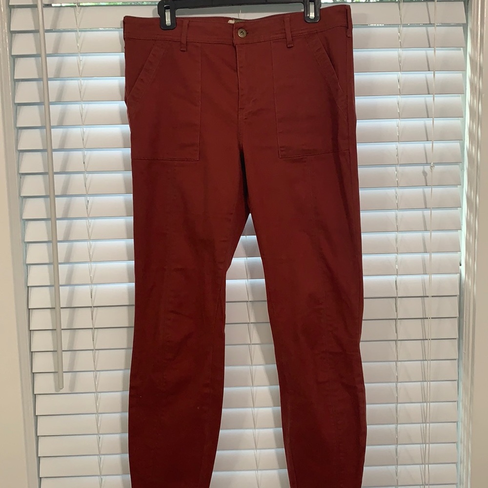 Cropped Anthropologie Pants